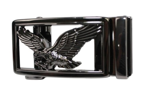 Klamra Do Paska Męskiego Wizytowego Z Mechanizmem Ząbkowym ,,CZARNY ORZEŁ,, AUTOMAT/ZĄBEK Garnitur 35 mm KAZ35/7