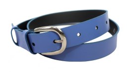 Pasek Damski COMPLEX 30 mm Gładki JASNY NIEBIESKI Szerokość Standardowa