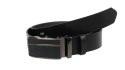 Pasek Męski Skórzany Arucce (PL) Skóra Licowa EXTRA 35 mm CZARNY Gładki Klamra Samozaciskowa CZARNA 8