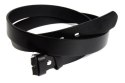 Pasek Skórzany Bez Klamry COMPLEX (PL) Skóra Naturalna GŁADKI 30 mm CZARNY