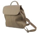 Plecak Skórzany MAGRE (PL) NATALIA Skóra Naturalna Licowa BEŻOWA