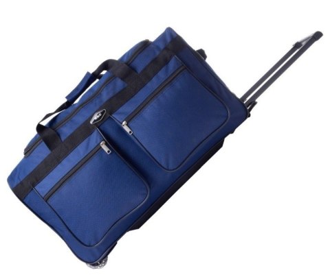 Pojemna Torba Podróżna Na Kółkach RGL A3 CZARNA 60 x 32 x 32 [cm]