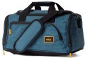 Pojemna Torba Podróżna RGL Samolotowy Bagaż Podręczny PL02 NIEBIESKA 40 x 20 x 25 [cm]