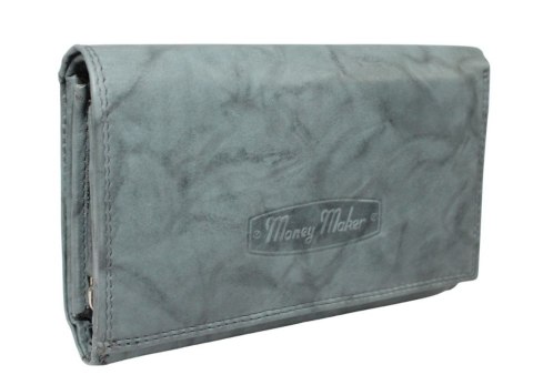 Portfel Damski MONEY MAKER Średni Z Napem 12135B 15,5 x 10 x 4 [cm]
