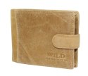 Portfel Męski Skórzany WILD Skóra Licowa Duży Poziomy Z Zapięciem RFID 5503 12,5 x 10 x 2 [cm]
