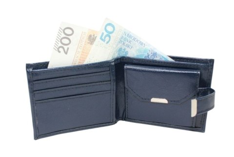 Portfel Uniwersalny HARO (PL) Poziomy Z Zapięciem Skóra Włoska Wygodny 11 x 9 [cm]