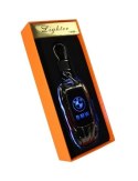 Praktyczna Elektryczna Zapalniczka Plazmowa USB Z Kablem Mikro USB Podświetlana BRELOK Do Kluczyków Samochodowych BMW CZARNA