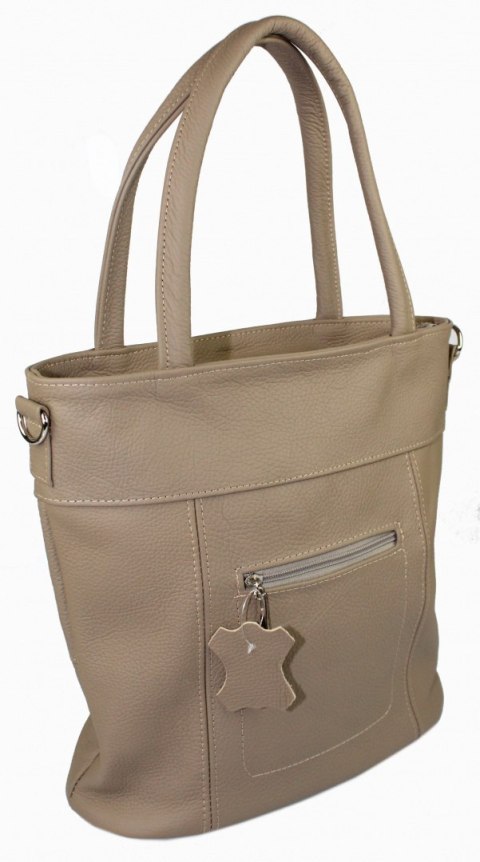 Torebka Skórzana MAGRE (PL) LENA Skóra Naturalna BEŻOWA