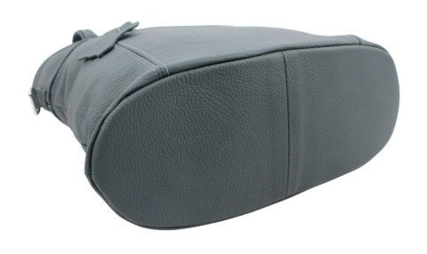 Torebka Skórzana MAGRE (PL) LENA Skóra Naturalna GRANATOWA