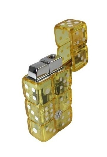 Praktyczna Elektryczna Zapalniczka Gazowa Elegancka Kostka Do Gry