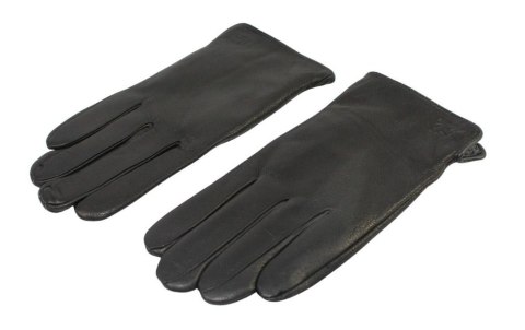 Rękawiczki Męskie PolskaGalanteria Ocieplane Ze Skóry Renifera Rozmiar 11 GŁADKIE CZARNE