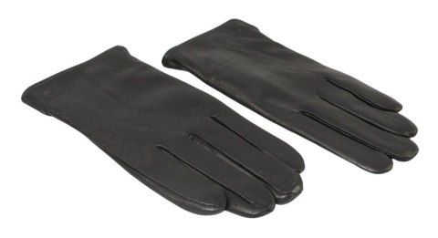 Rękawiczki Męskie PolskaGalanteria Ocieplane Ze Skóry Renifera Rozmiar 12 GŁADKIE CZARNE