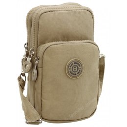 Stylowa Pozioma Torba Mała Na Ramię Bag Street NR 2248 KAWA Z MLEKIEM 20 x 12 x 4 [cm]