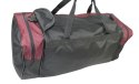 Torba Podróżna Średnia CONVEY (PL) CZARNO-BORDOWA 62 x 24 x 24 [cm]