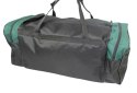 Torba Podróżna Średnia CONVEY (PL) CZARNO CIEMNO ZIELONA 62 x 24 x 24 [cm]