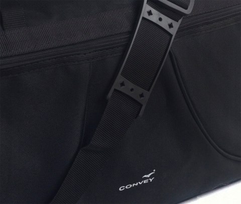 Torba Podróżna Średnia CONVEY (PL) CZARNO GRANATOWA 62 x 24 x 24 [cm]