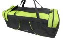 Torba Podróżna Średnia CONVEY (PL) CZARNO ZIELONA 62 x 24 x 24 [cm]