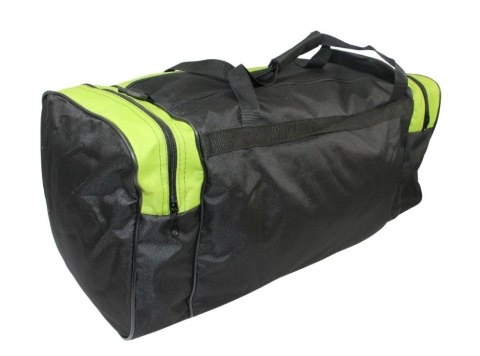 Torba Podróżna Średnia CONVEY (PL) CZARNO ZIELONA 62 x 24 x 24 [cm]