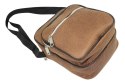 Torba/Saszetka Średnia Na Ramię WACEK MAŁY Antoszczyk (PL) Pionowa DeLuxe BRĄZOWA 22 x 15,5 x 10 [cm]