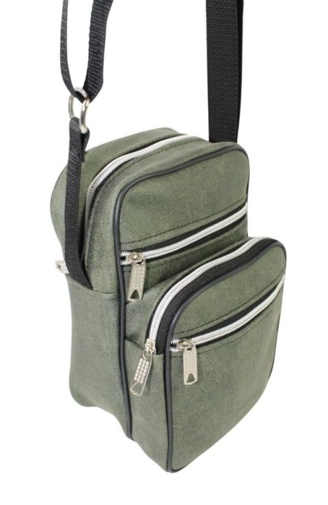 Torba/Saszetka Średnia Na Ramię WACEK MAŁY Antoszczyk (PL) Pionowa DeLuxe OLIWKOWA 22 x 15,5 x 10 [cm]