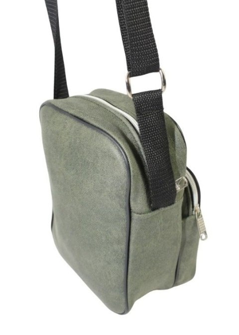 Torba/Saszetka Średnia Na Ramię WACEK MAŁY Antoszczyk (PL) Pionowa DeLuxe OLIWKOWA 22 x 15,5 x 10 [cm]
