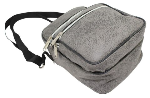 Torba/Saszetka Średnia Na Ramię WACEK MAŁY Antoszczyk (PL) Pionowa DeLuxe POPIELATA 22 x 15,5 x 10 [cm]