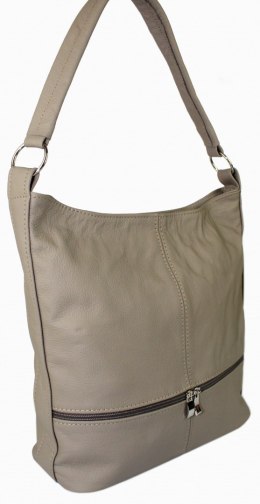 Torebka Skórzana MAGRE (PL) AŚKA Skóra Naturalna BEŻOWY