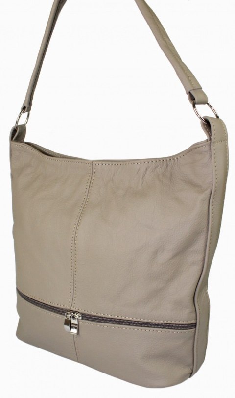 Torebka Skórzana MAGRE (PL) AŚKA Skóra Naturalna BEŻOWY