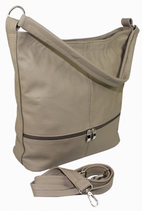 Torebka Skórzana MAGRE (PL) AŚKA Skóra Naturalna BEŻOWY