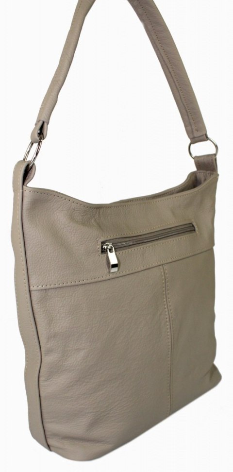 Torebka Skórzana MAGRE (PL) AŚKA Skóra Naturalna BEŻOWY