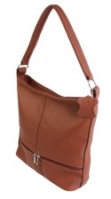 Torebka Skórzana MAGRE (PL) AŚKA Skóra Naturalna JASNO BRĄZOWA
