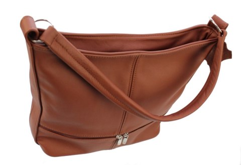 Torebka Skórzana MAGRE (PL) AŚKA Skóra Naturalna JASNO BRĄZOWA