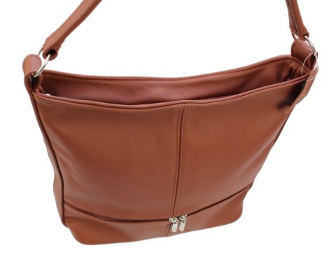 Torebka Skórzana MAGRE (PL) AŚKA Skóra Naturalna JASNO BRĄZOWA