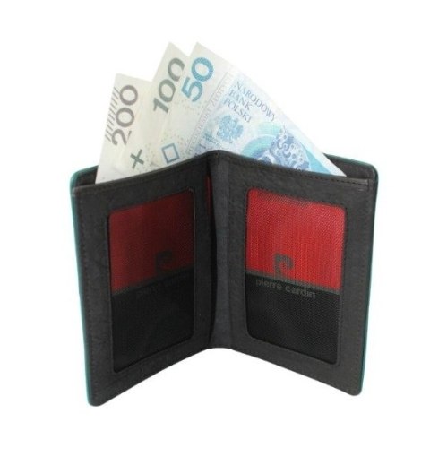 Eleganckie I Stylowe Etui Pierre Cardin Pionowe Skóra Naturalna Dwie Części Z Miejscem Na Gotówkę 05 13,5 x 9,5 x 1 [cm]