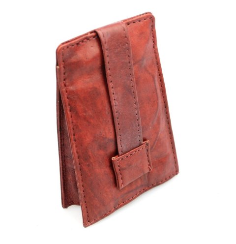 Etui na klucze skórzane BAG STREET Skóra Naturalna Kluczówka Trapez BS580