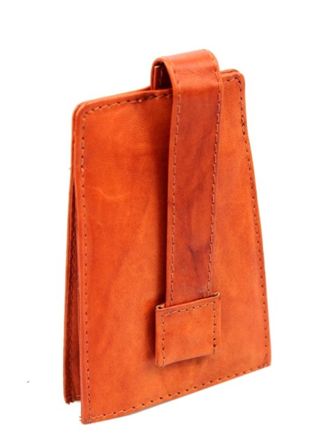 Etui na klucze skórzane BAG STREET Skóra Naturalna Kluczówka Trapez BS580