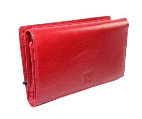 Portfel Damski Skórzany VERMARI 57501 Skóra Naturalna 15 cm Suwak Na Zewnątrz 15,5 x 9 x 3 [cm]