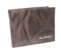Portfel Męski PIERRE CARDIN Skóra Licowa Duży Poziomy Bez Zapięcia Jedno Skrzydełko 18063 ,,MOZAJKA,, 12 x 9,5 x 2,5 [cm]