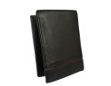 Portfel Męski Skórzany PIERRE CARDIN Skóra Licowa Duży Pionowy Bez Zapięcia Dwa Skrzydełka Z Zapinką Wewnątrz RFID TILAK15-326