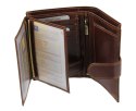 Portfel Męski Skórzany ROVICKY Skóra Licowa Duży Pionowy Z Zapięciem N62L-RVT