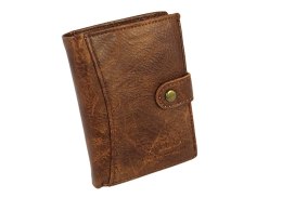 Portfel Męski WILD E-skóra Duży Pionowy Z Zapięciem WI1141-1 12,5 x 9,5 x 2 [cm]