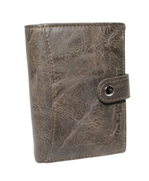 Portfel Męski WILD E-skóra Duży Pionowy Z Zapięciem WI1141-1 12,5 x 9,5 x 2 [cm]