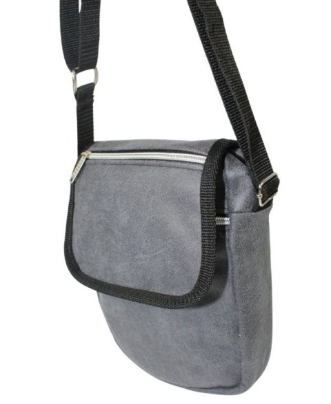 Skórzana Torba Męska Skóra Naturalna Antoszczyk (PL) DeLuxe Z Klapką GRAFIOTOWA 26 x 20 x 5 [cm]