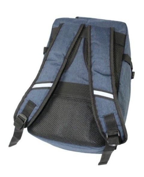 Solidny Plecak Bag Street ''DE LUXE'' Średni Plecak Rekreacyjny Rowerowy BS4107 SZARY 40 x 26 x 19 [cm]