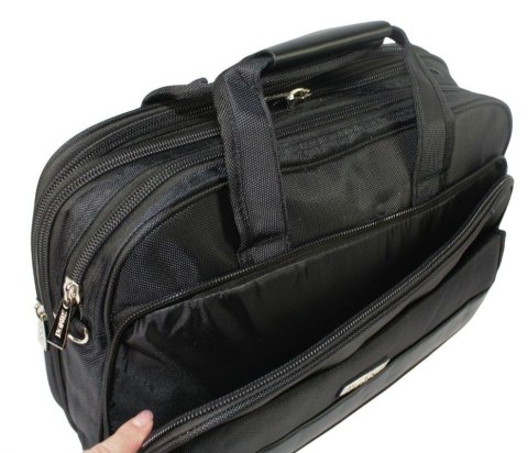 Torba Na Laptopa 16,5" Na Dokumenty Do Pracy Solidna Duża SIMON 602 43 x 32 x 18 [cm]