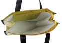Torebka Damska Materiałowa Rovicky (PL) RSPV 001 ZŁOTA Na Suwak 40 x 41 x 15 [cm]