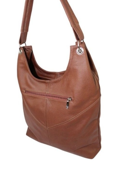 Torebka Skórzana MAGRE (PL) AGNIESZKA Skóra Naturalna BRĄZOWY 