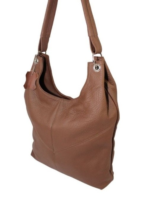 Torebka Skórzana MAGRE (PL) AGNIESZKA Skóra Naturalna CIEMNY BRĄZOWY 