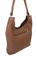 Torebka Skórzana MAGRE (PL) AGNIESZKA Skóra Naturalna CIEMNY BRĄZOWY 