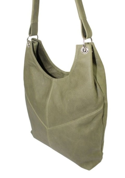 Torebka Skórzana MAGRE (PL) AGNIESZKA Skóra Naturalna OLIWKOWY 